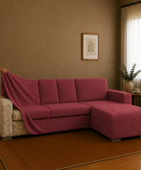 Sofabezug L-Form_R_dunkelrot_filigrand