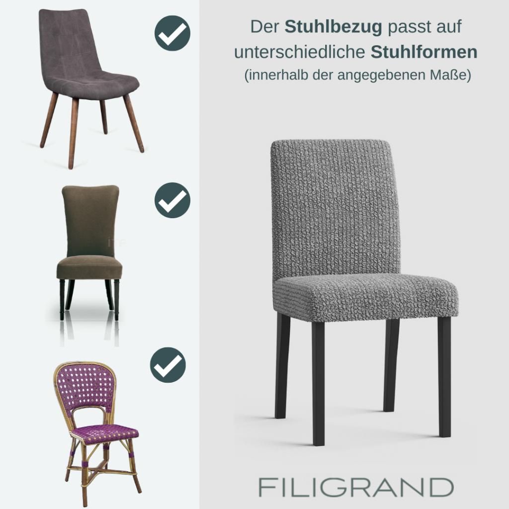 Stuhlhusse Modelle Filigrand