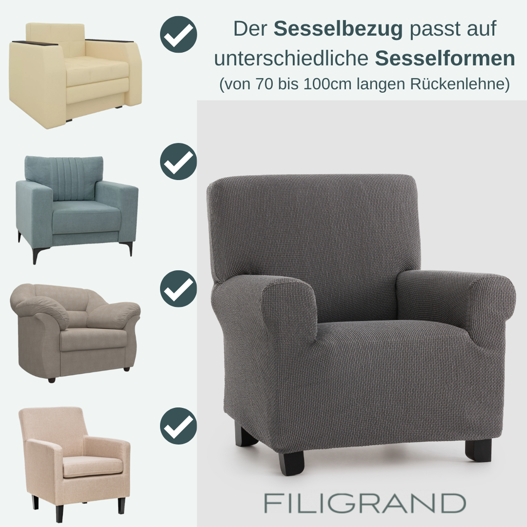 Sesselmodelle Filigrand Sesselbezug