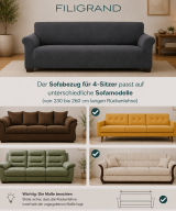 Sofamodell 4-Sitzer_Filgirand_Bezüge