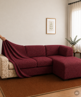Bezug für Ecksofa mit Halbinsel rechts - Thumbnail Image 1