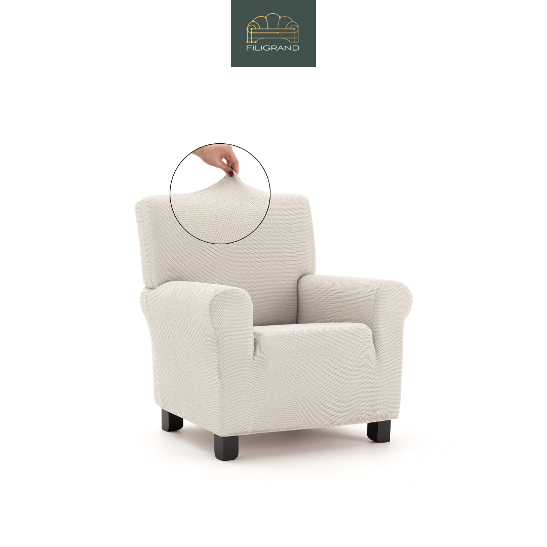 Sesselbezug Viena elfenbein