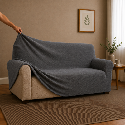 Bezug für Sofa 4-Sitzer Chenille