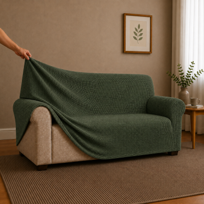 Bezug für Sofa 2-Sitzer Chenille