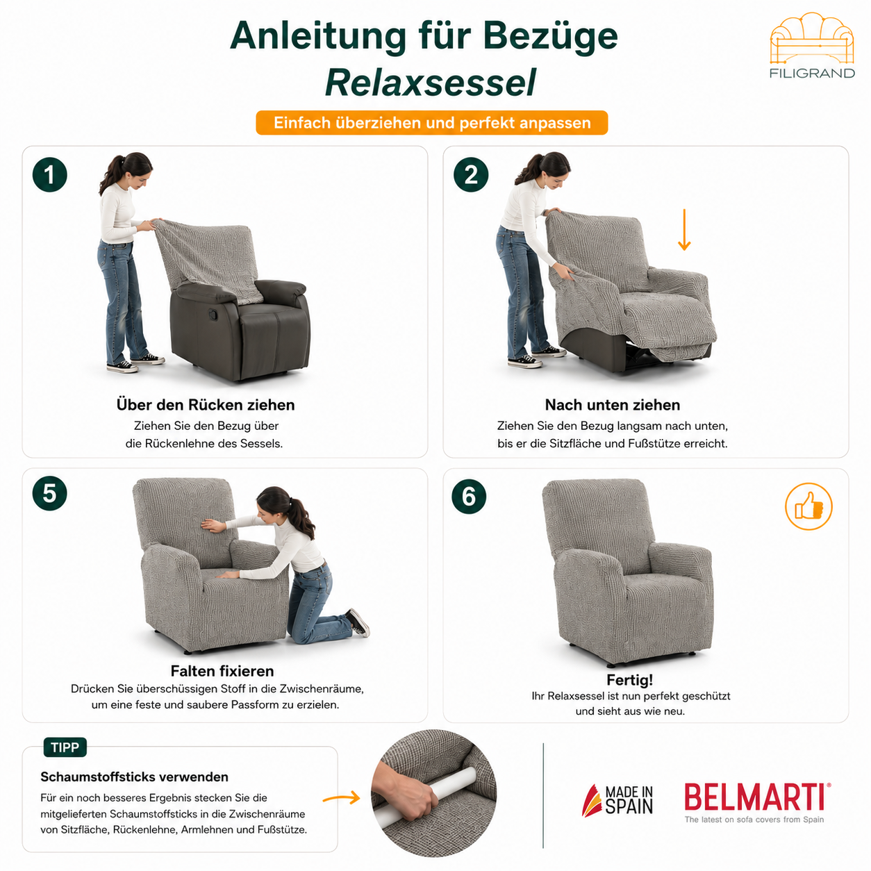 Anleitung_Relaxsessel überziehen_Filigrand
