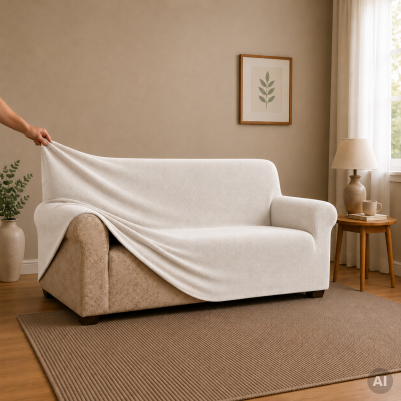 Bezug für Sofa 2-Sitzer Velvet (wasserabweisend)